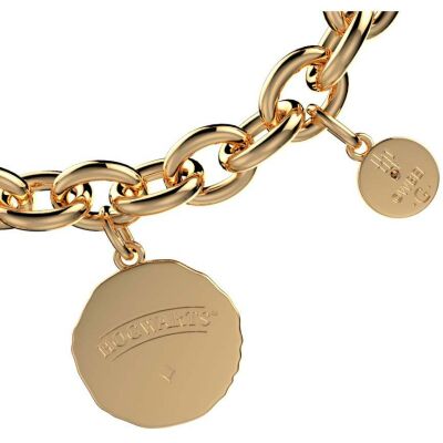 Bracelet Harry Potter X Les Georgettes Enchantement en laiton finition dorée, 20 mm