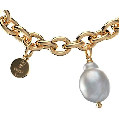 Bracelet Harry Potter X Les Georgettes Enchantement en laiton finition dorée, 20 mm