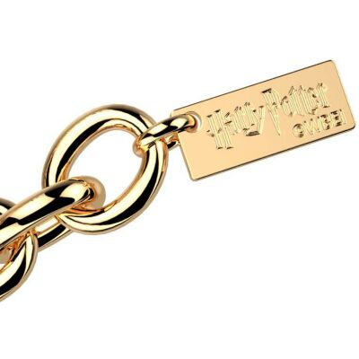 Bracelet Harry Potter X Les Georgettes Enchantement en laiton finition dorée, 20 mm