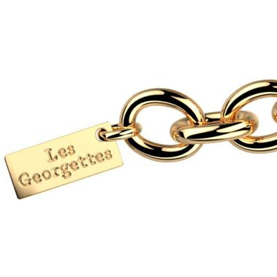 Bracelet Harry Potter X Les Georgettes Enchantement en laiton finition dorée, 20 mm