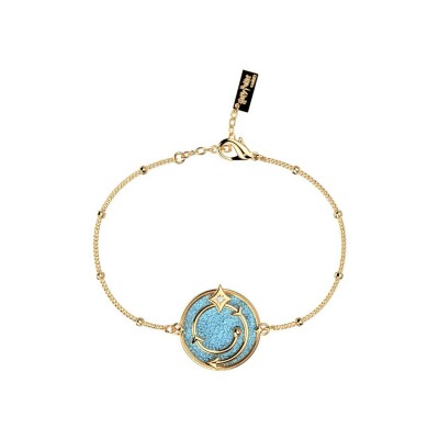 Bracelet Harry Potter X Les Georgettes Enchantement en laiton finition dorée, 20 mm