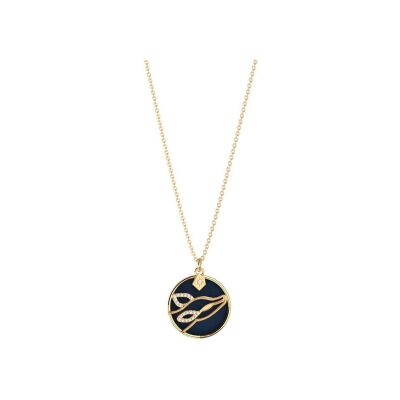 Collier Harry Potter X Les Georgettes Patronus Biche en laiton finition dorée, 20 mm