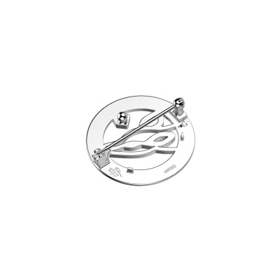 Broche Harry Potter X Les Georgettes Patronus Biche en laiton finition argentée, 20 mm