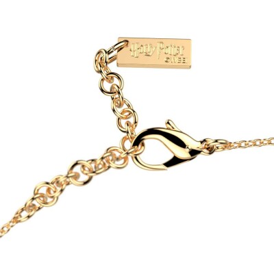 Collier Harry Potter X Les Georgettes Patronus Loutre en laiton finition dorée, 20 mm