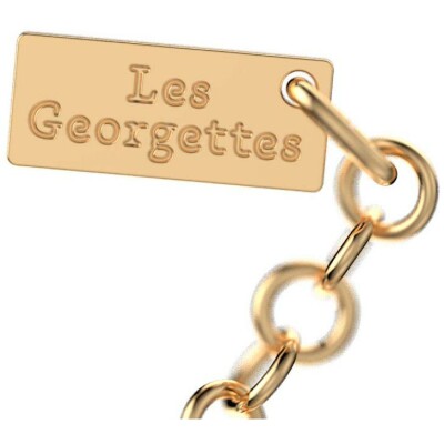 Collier Harry Potter X Les Georgettes Patronus Loutre en laiton finition dorée, 20 mm