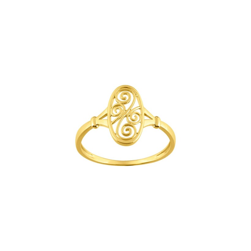 Bague en or jaune