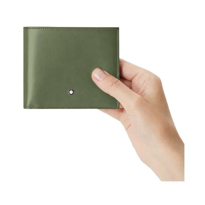 Montblanc Meisterstück wallet in green leather