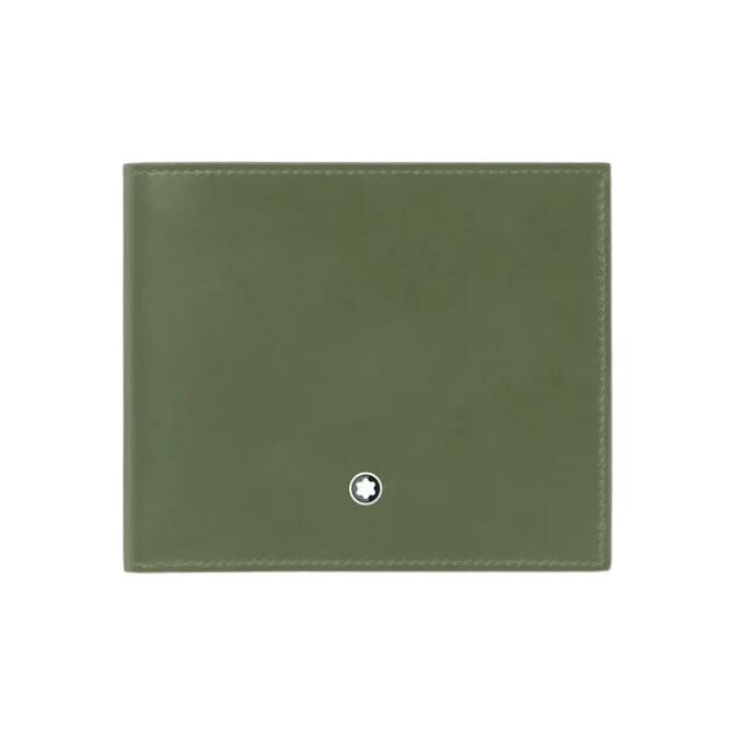 Portefeuille Montblanc Meisterstück en cuir vert