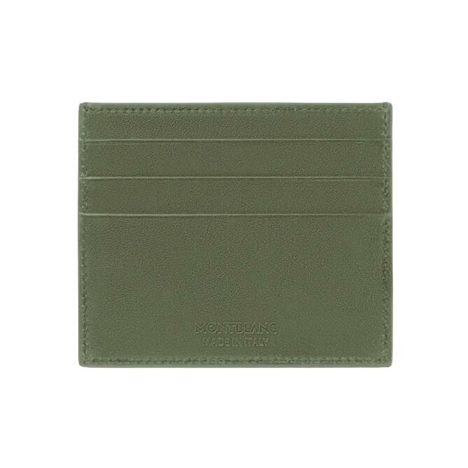 Montblanc Meisterstück cardholder in green leather