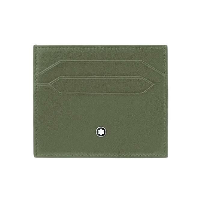 Montblanc Meisterstück cardholder in green leather