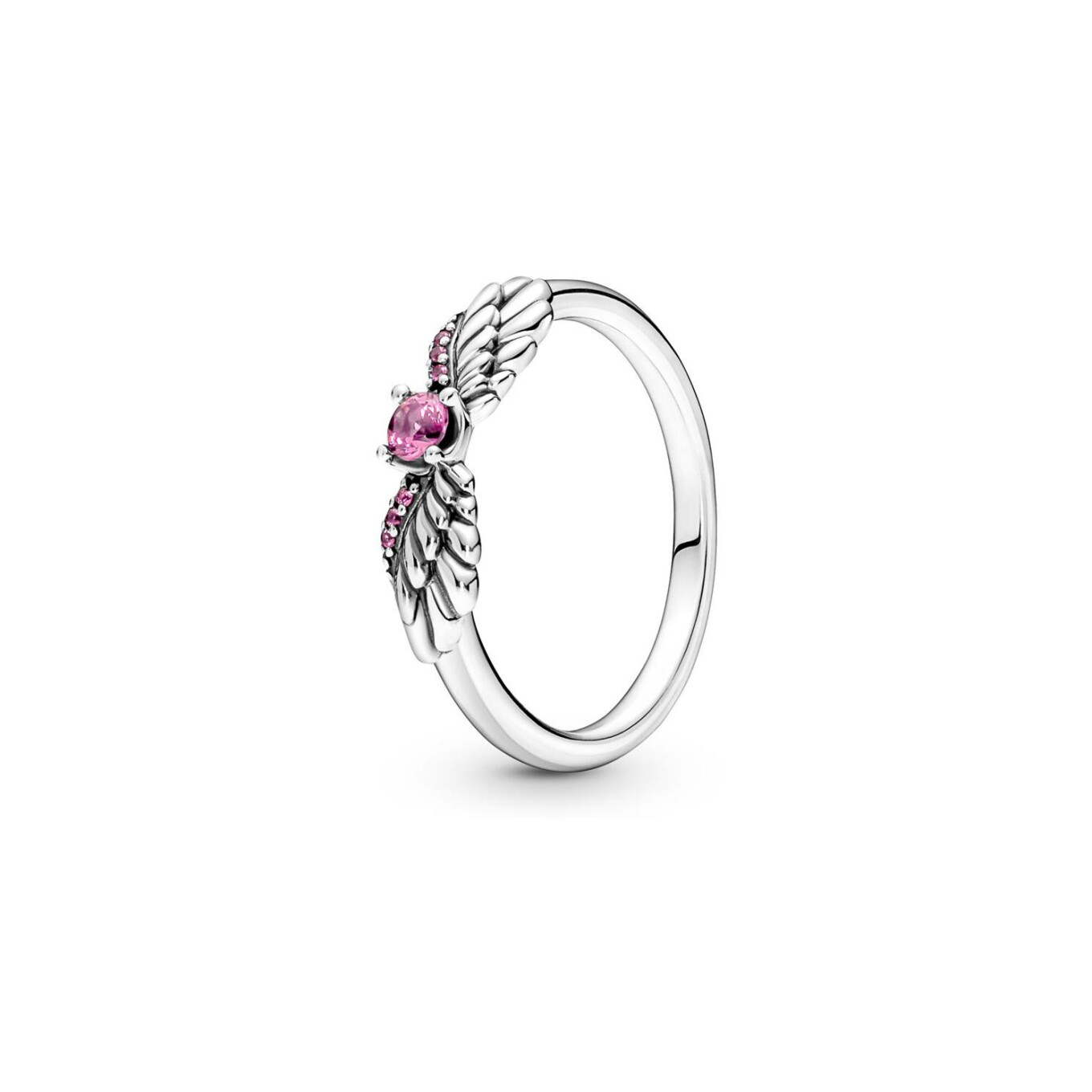 Bague Pandora ailes d'ange en argent, taille 52