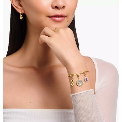 Pendentif Thomas Sabo Charm Club en argent et plaqué or