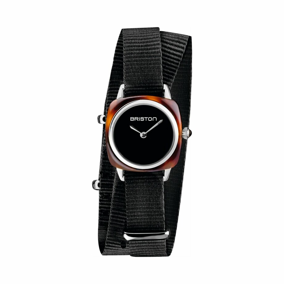 Briston Clubmaster Lady Steel and Acetate watch
