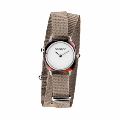 Montre Briston Clubmaster Lady Acier et Acétate