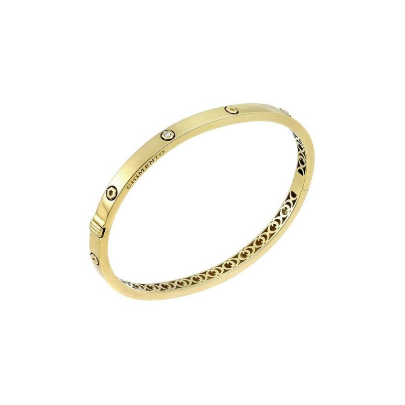 Bracelet Chimento en or jaune et diamant