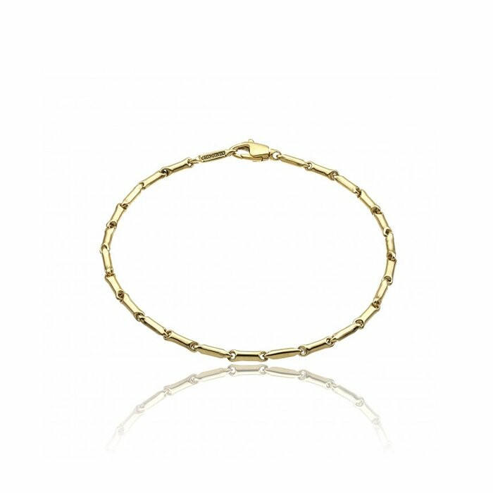 Bracelet CHIMENTO Tradition Gold Bamboo classic en or jaune