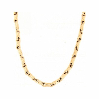 Collier Chimento Bamboo Classic en or jaune