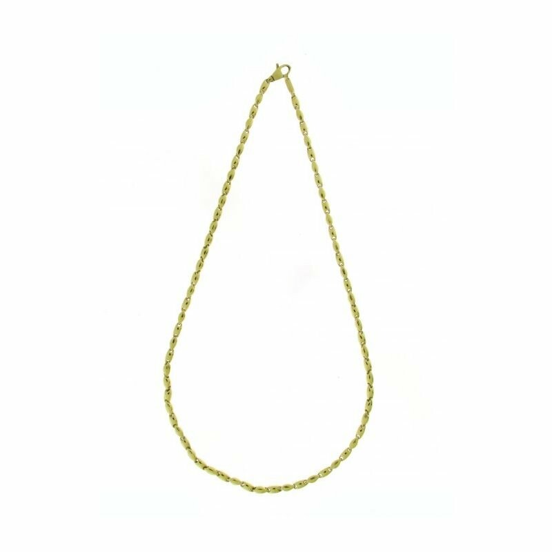 Collier CHIMENTO Tradition Gold Bamboo classic en or jaune