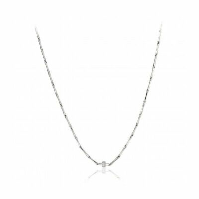 Collier CHIMENTO Bamboo Shine en or blanc et diamants