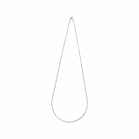 Collier Chimento Accenti en or gris, 42cm