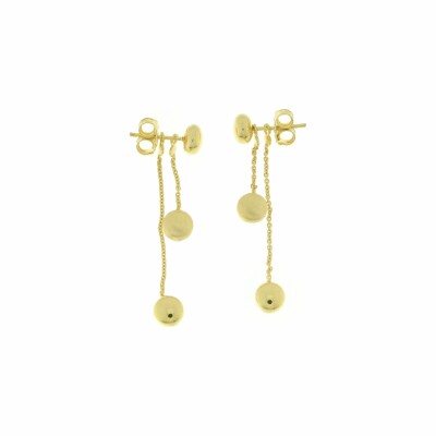 Boucles d'oreilles Chimento  Sigilli en or jaune