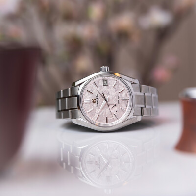 Montre Grand Seiko Heritage Shunbun SBGA413