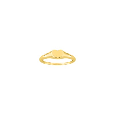 Chevalière en or jaune