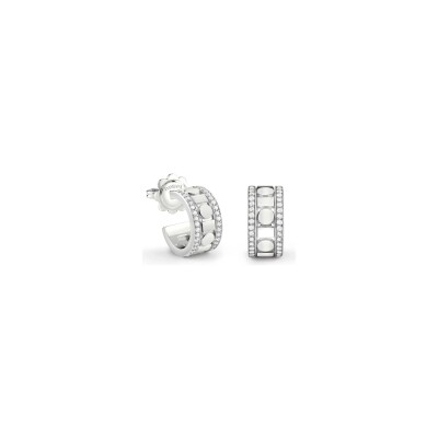 Bague Damiani Belle Epoque Reel en or blanc et diamants