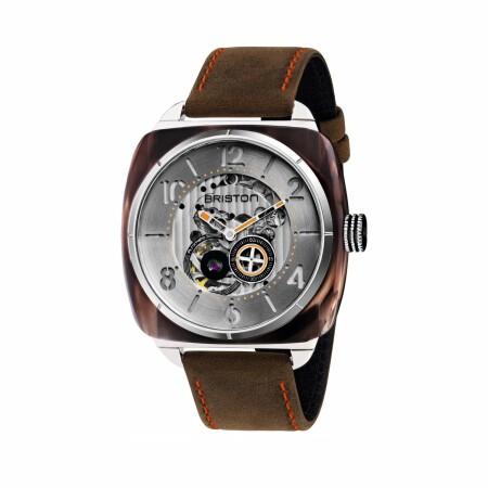 Montre Briston Streamliner Skeleton Acier et Acétate