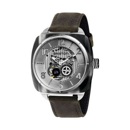 Montre Briston Streamliner Skeleton Acier et Acétate