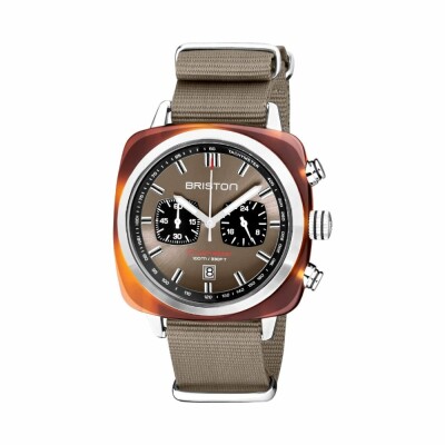 Montre Briston Clubmaster Sport Chrono Date Acétate