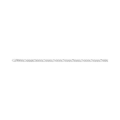 Chaîne maille alternée en argent