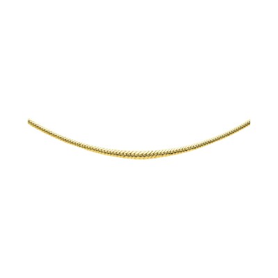 Chaîne maille anglaise en or jaune