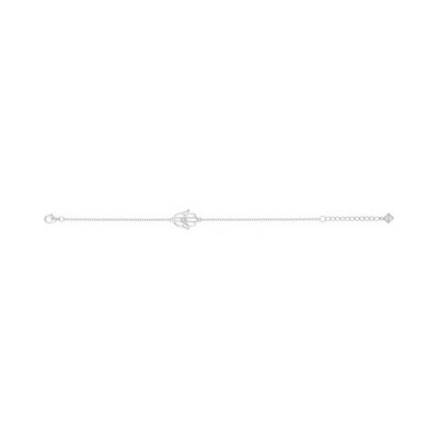 Bracelet La Garçonne en argent et diamant
