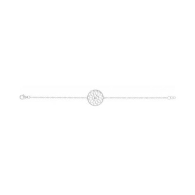 Bracelet La Garçonne en argent et diamant
