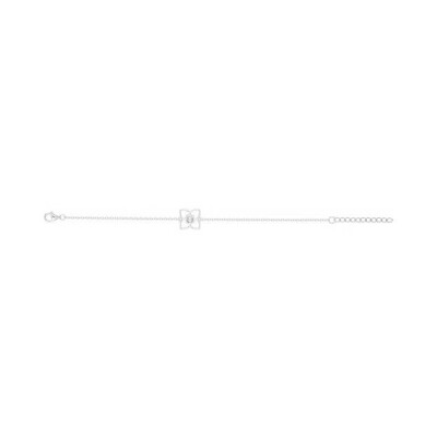 Bracelet La Garçonne en argent et diamant