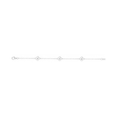 Bracelet La Garçonne en argent et Diamant
