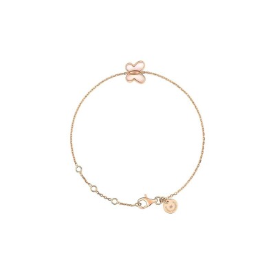 Bracelet Morganne Bello Eole en or rose et nacre rose