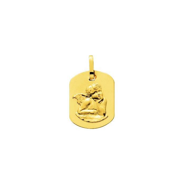 Médaille Ange en or jaune