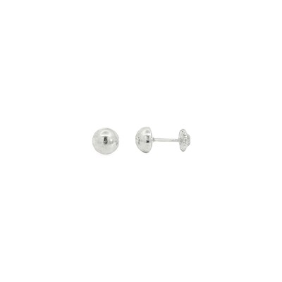 Boucles d'oreilles en or blanc