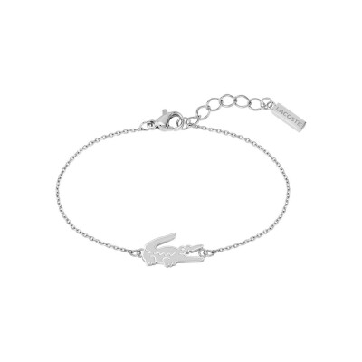 Bracelet Lacoste Crocodile en acier