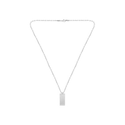 Collier Lacoste Baseline en acier PVD