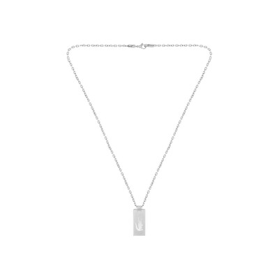 Collier Lacoste Baseline en acier PVD