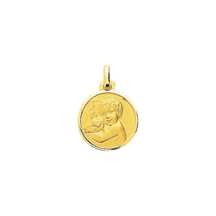 Médaille Ange en or jaune