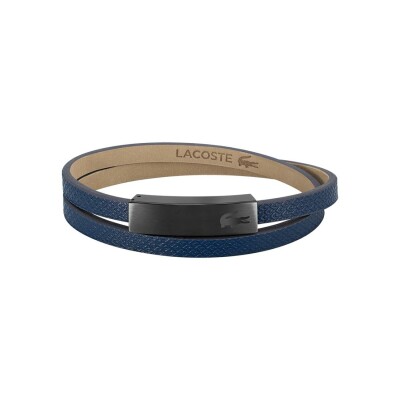 Bracelet Lacoste Port en acier et cuir