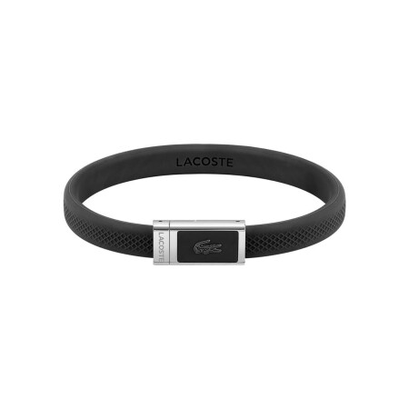 Bracelet Lacoste.12.12 en acier et silicone