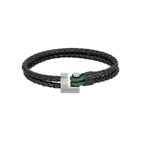 Bracelet Lacoste Loch en cuir