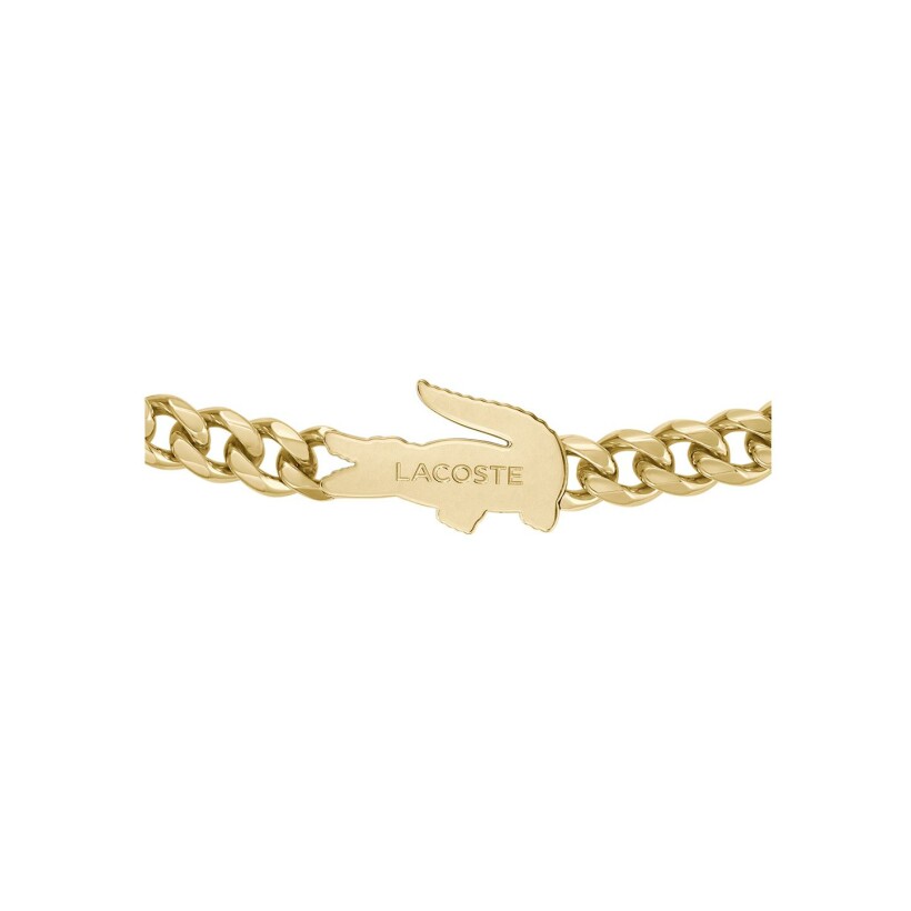 Bracelet Lacoste Arthor en métal doré