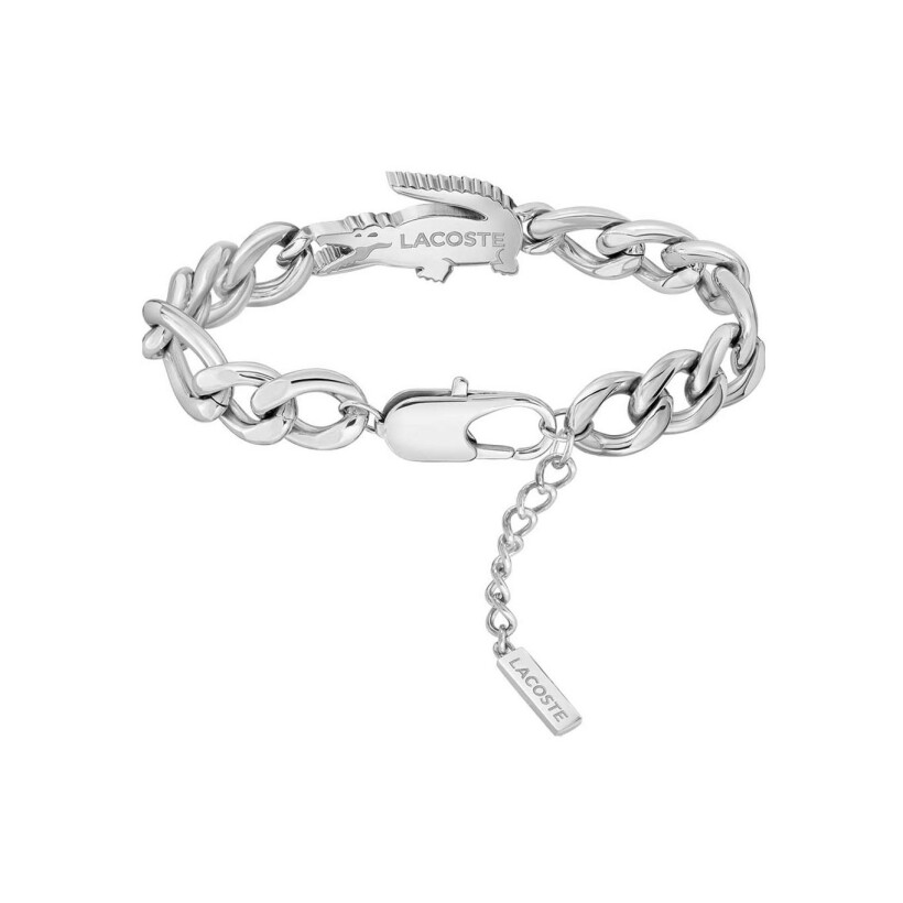 Bracelet Lacoste Crocodile en acier