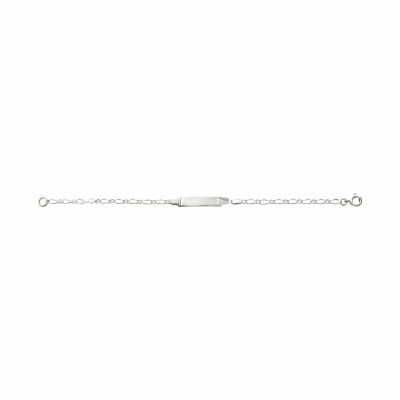 Gourmette bébé en argent